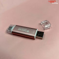 Ổ cứng di động SSD Box Transcend 1TB USB 10Gbps Type C/A (ESD310P) - màu hồng